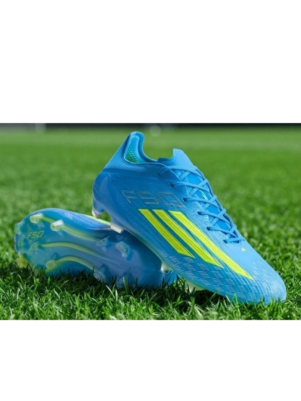 Adidas F50 Elite FG Soccer Boots Cleats Lucid Ray Blue